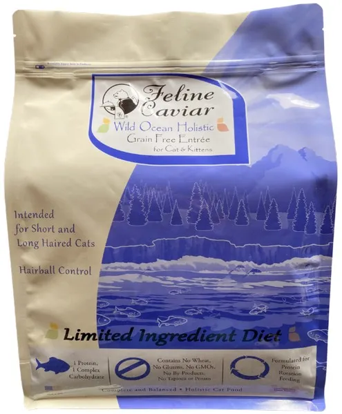 4.4lb Canine Caviar Wild Ocean Holistic Grain Free Cat & Kitten - Health/First Aid